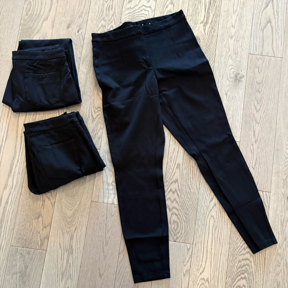 Reitmans Black Leggings - lot of 3